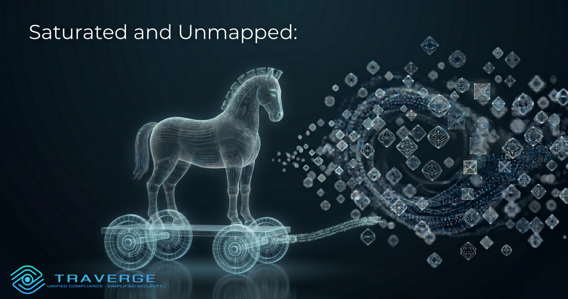 Saturated and Unmapped: a Trojan horse wheeled past the gate as quantum data scatters